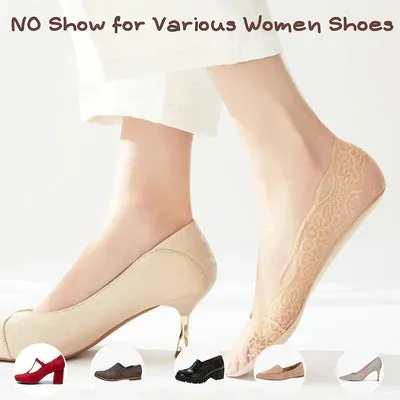 🧦 Lace No Show Liner Socks for Women✨
