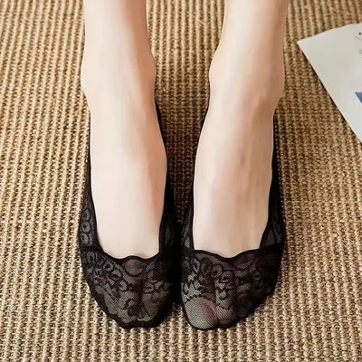 🧦 Lace No Show Liner Socks for Women✨