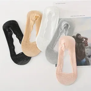 🧦 Lace No Show Liner Socks for Women✨