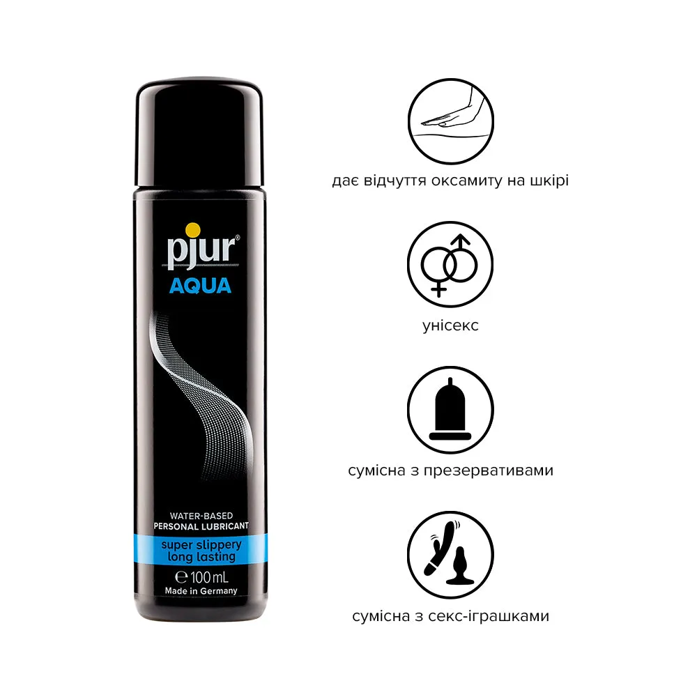 Лубрикант на водній оснoві Pjur aqua long lasting