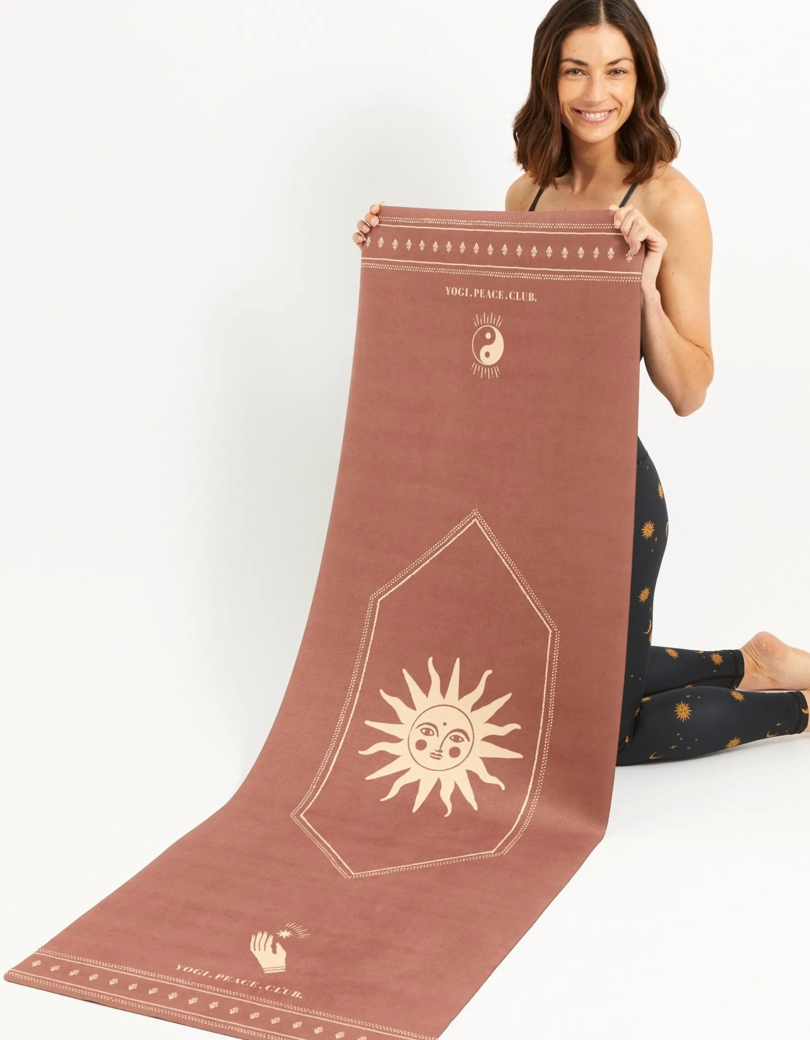 1 mm Travel Yoga Mat - Ceremony Cinnamon