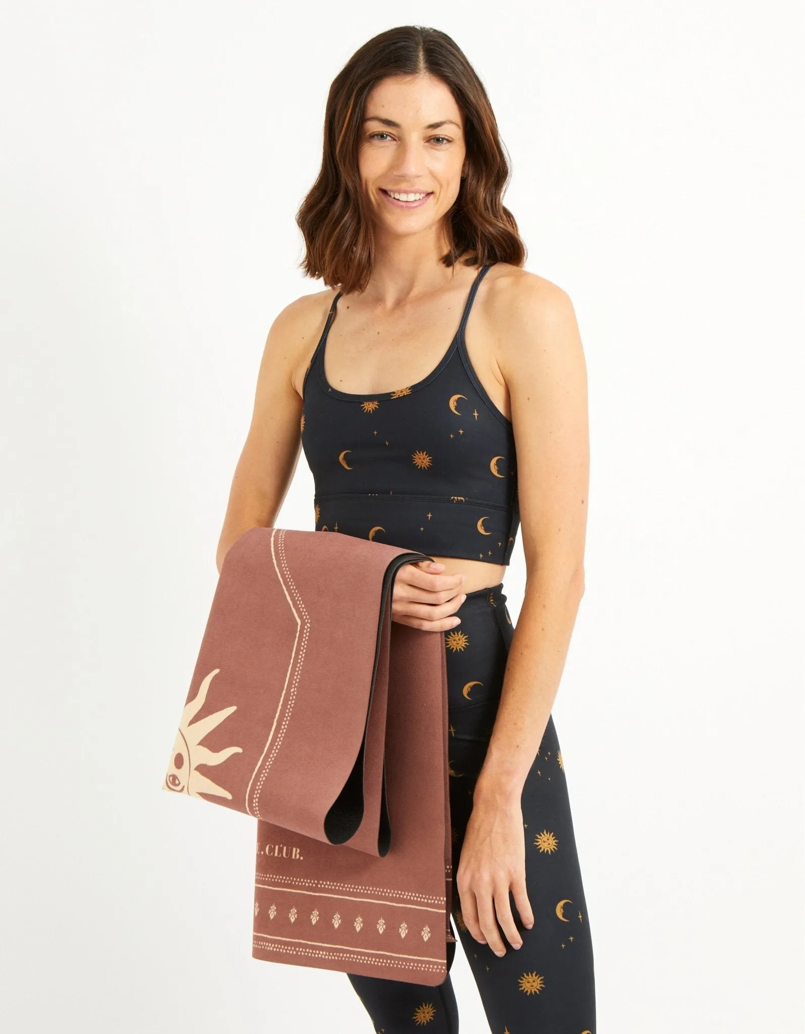1 mm Travel Yoga Mat - Ceremony Cinnamon