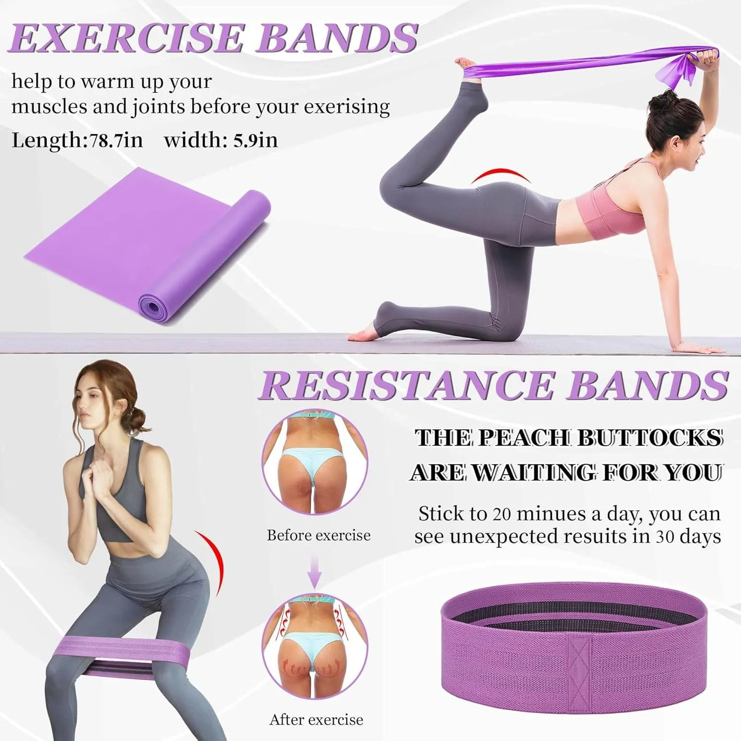 12 in 1 Yoga Set with Back Cracker Roller & Deep Tissue Massage Yoga Blocks, Ring & Accessories for Stretching & Relief