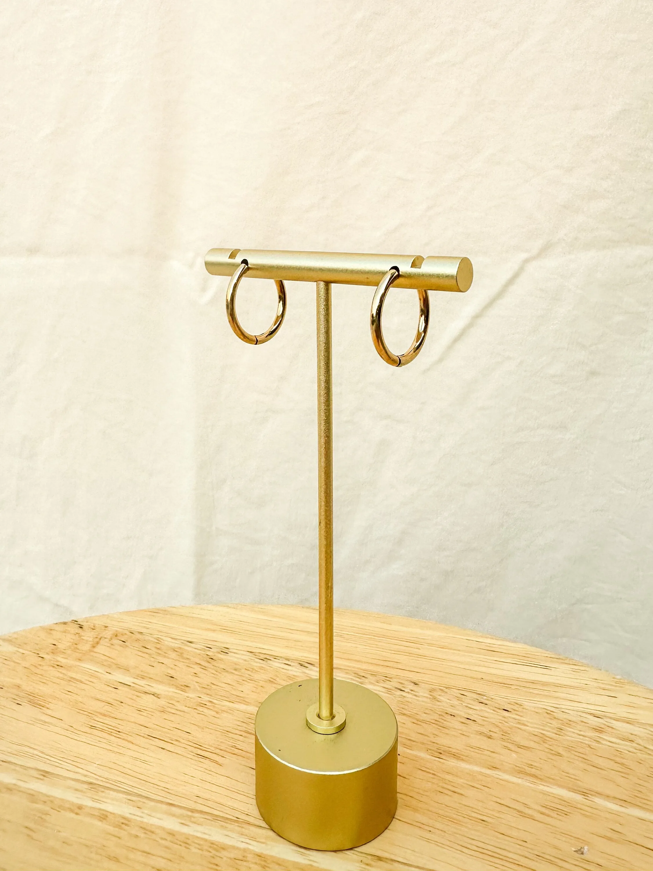 14mm Titanium Hoops