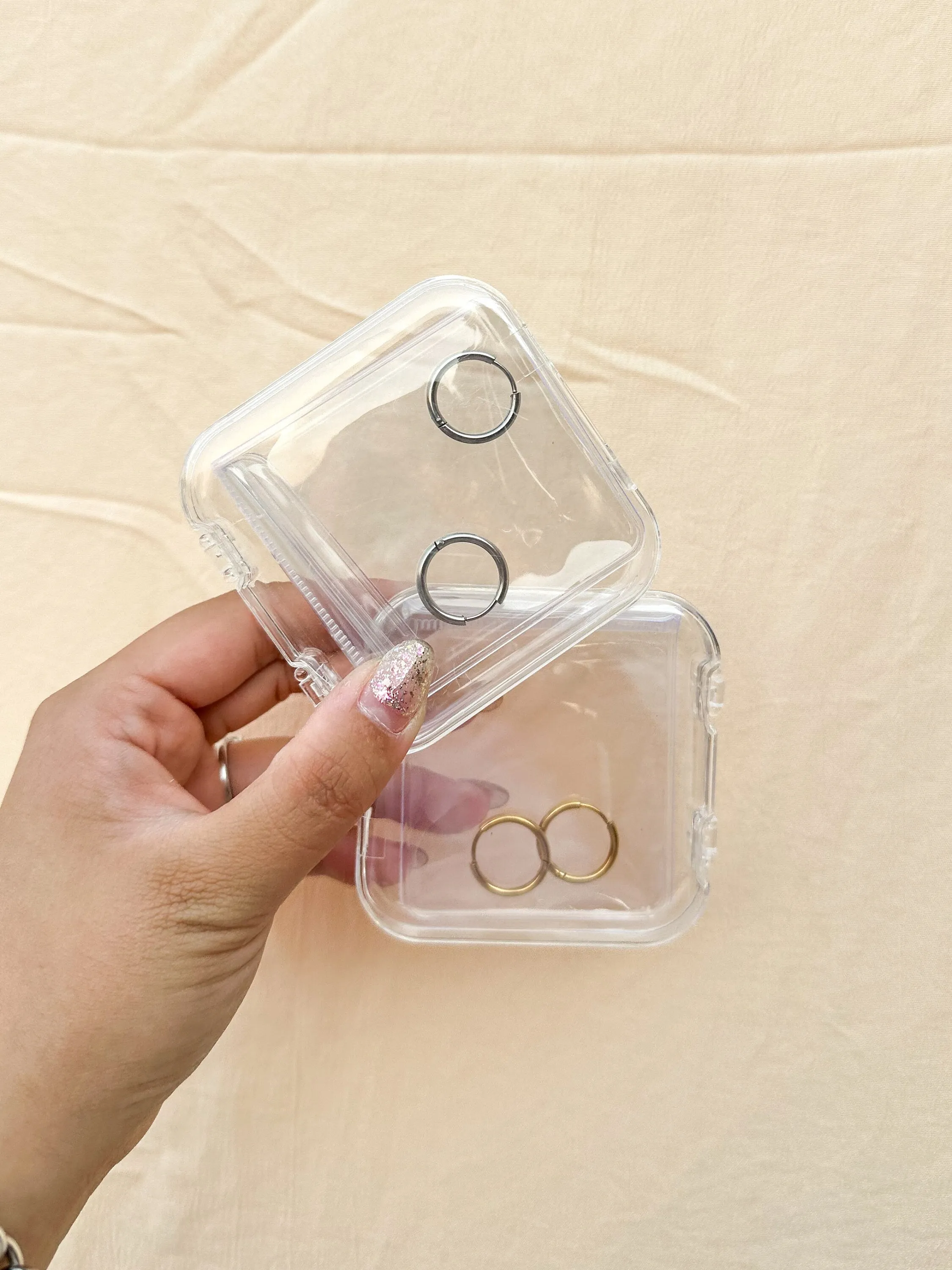 14mm Titanium Hoops