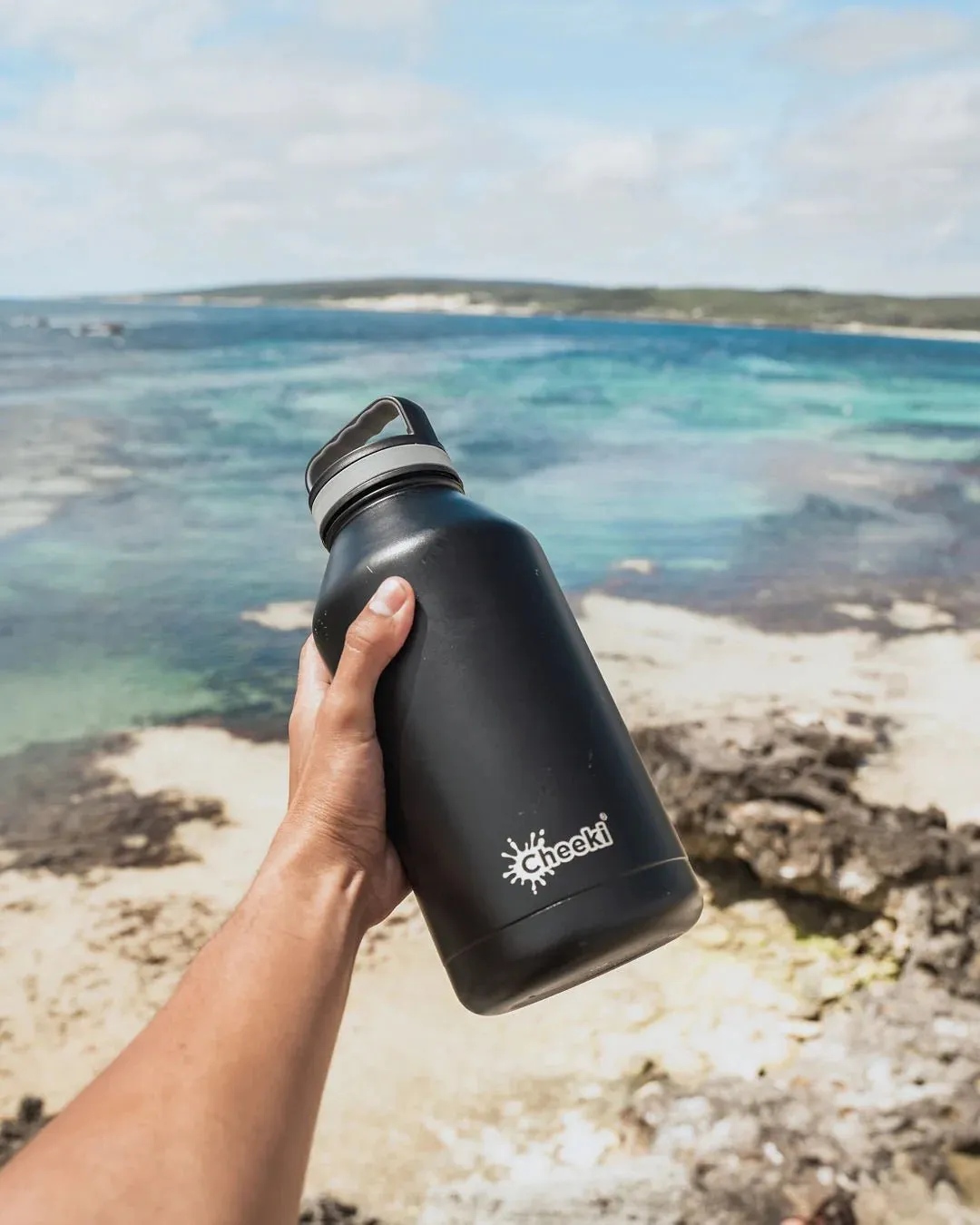1.9L Insulated Chiller Bottle - Black