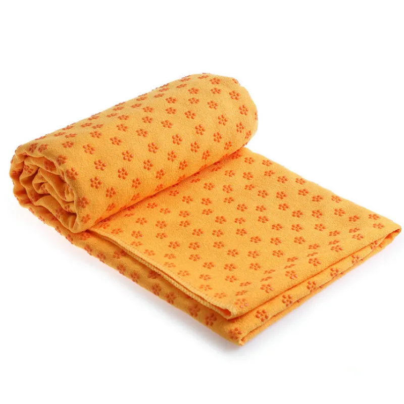 2020 microfiber non slip yoga towel with grip