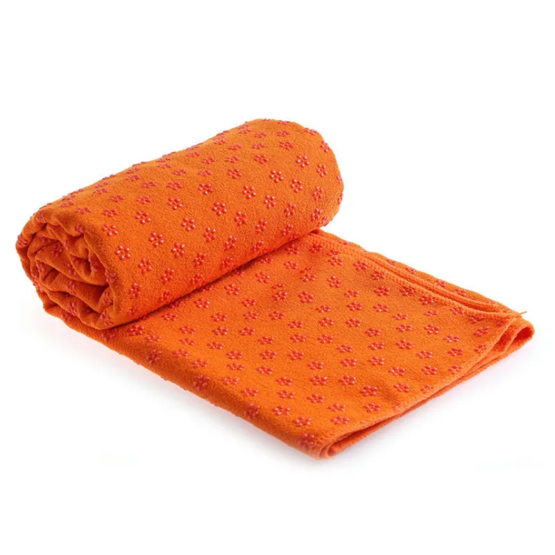 2020 microfiber non slip yoga towel with grip