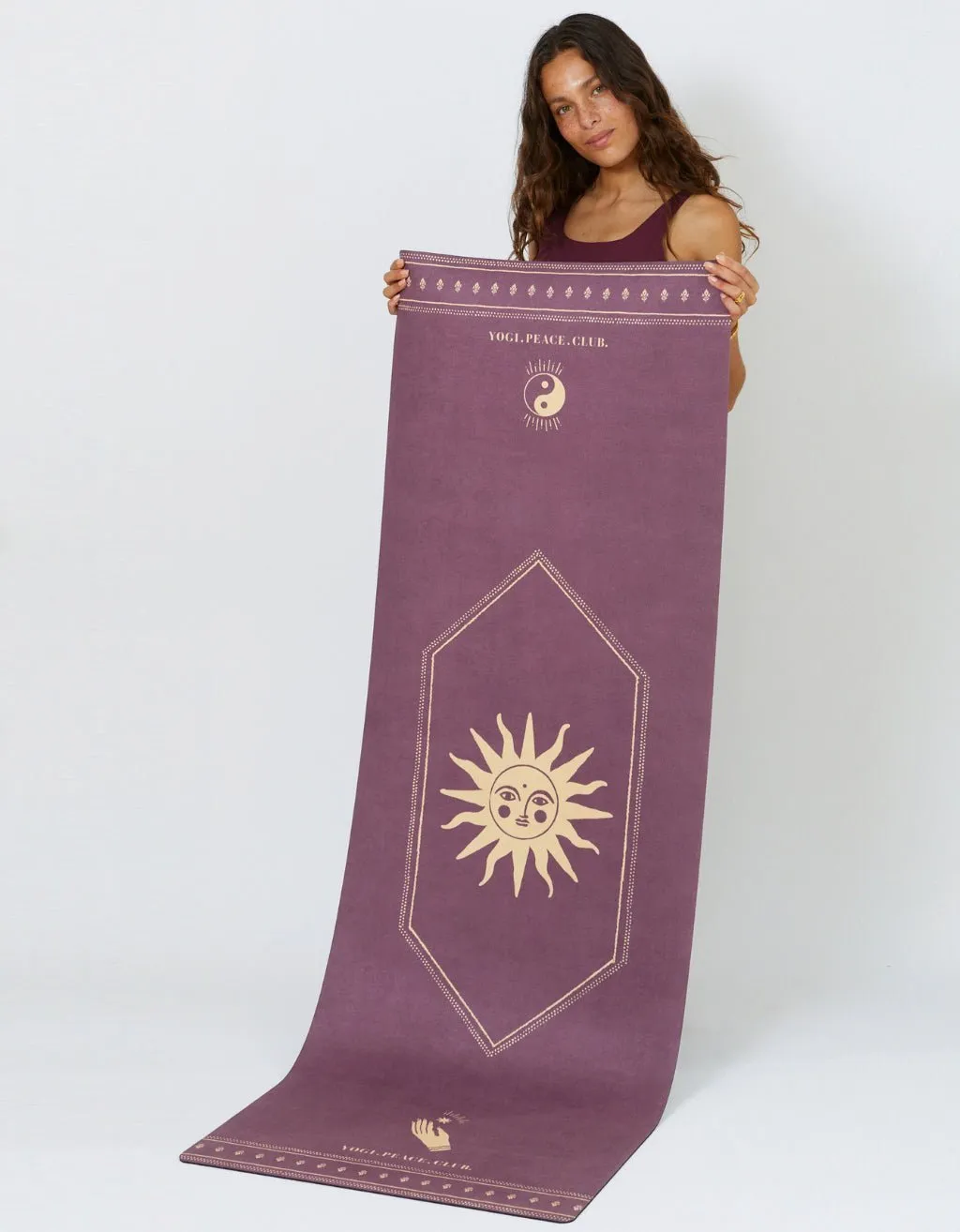 4 mm Ceremony Acai Yoga Mat   Strap