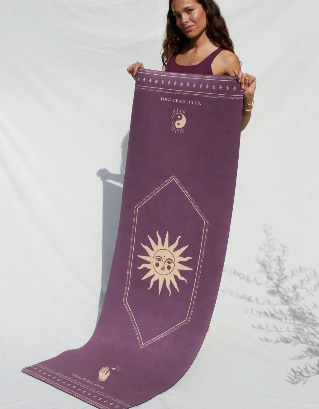 4 mm Ceremony Acai Yoga Mat   Strap
