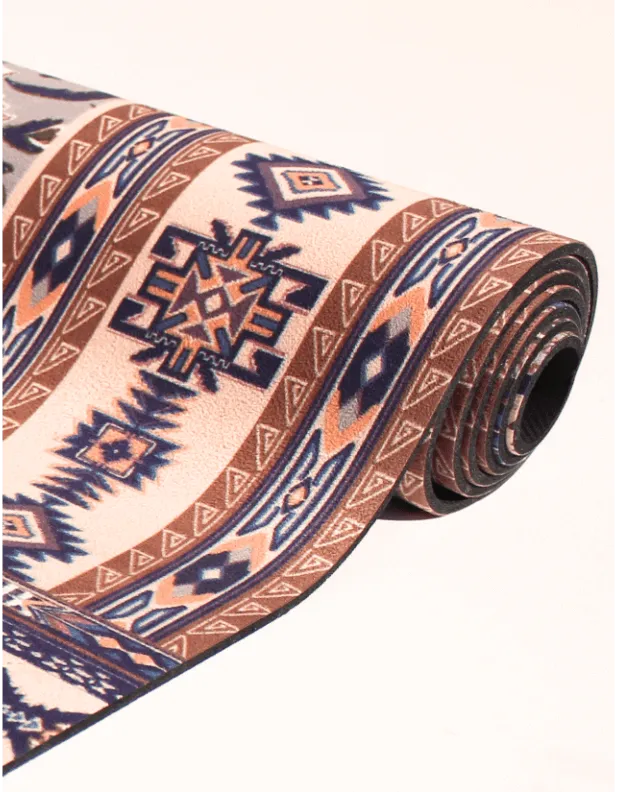 4 mm Yoga Pack - Desert Sand  Yoga Mat   Block   Strap   Incense