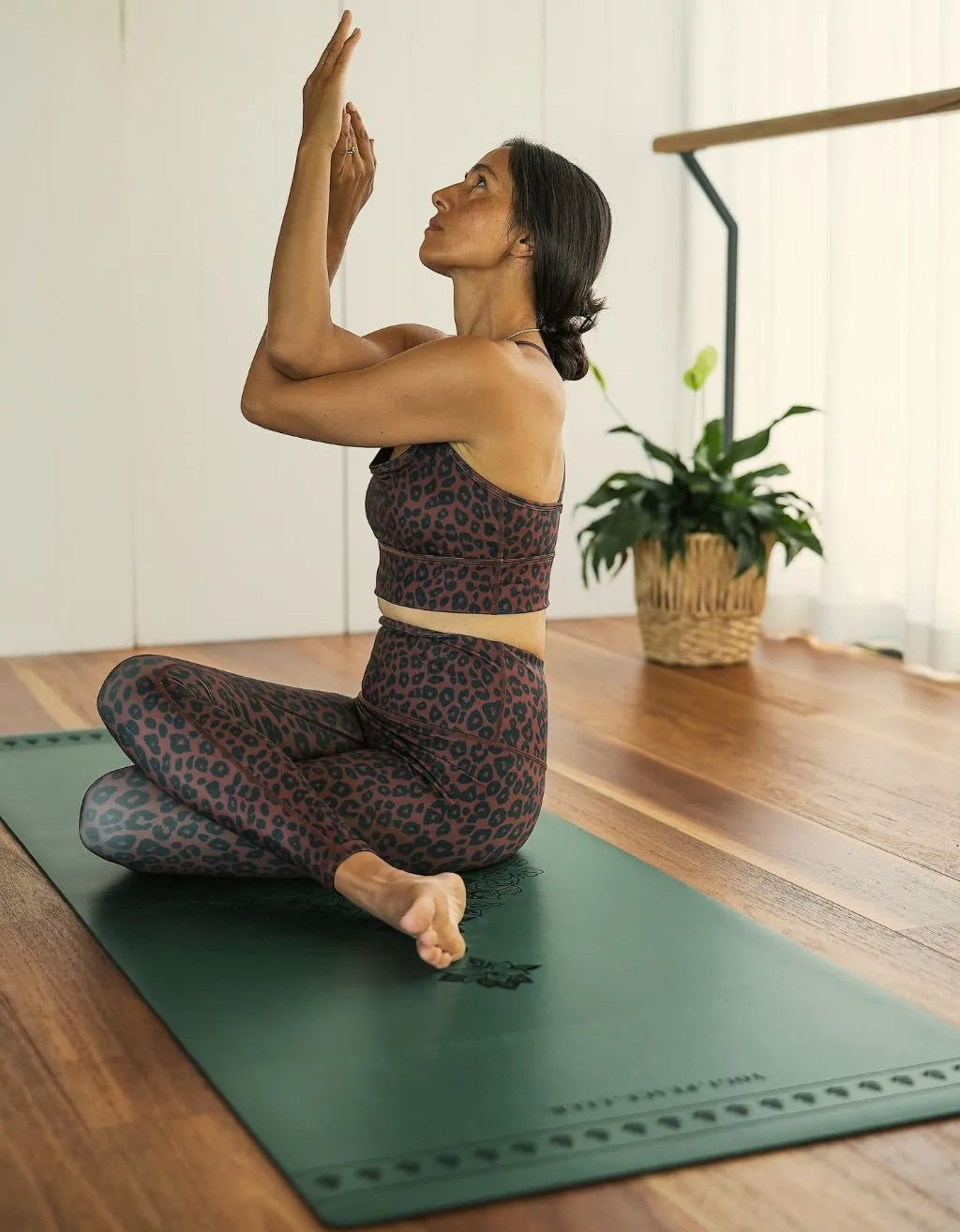 5mm Yoga Pack - Lotus Forrest Deluxe Yoga Mat   Block   Strap   Incense