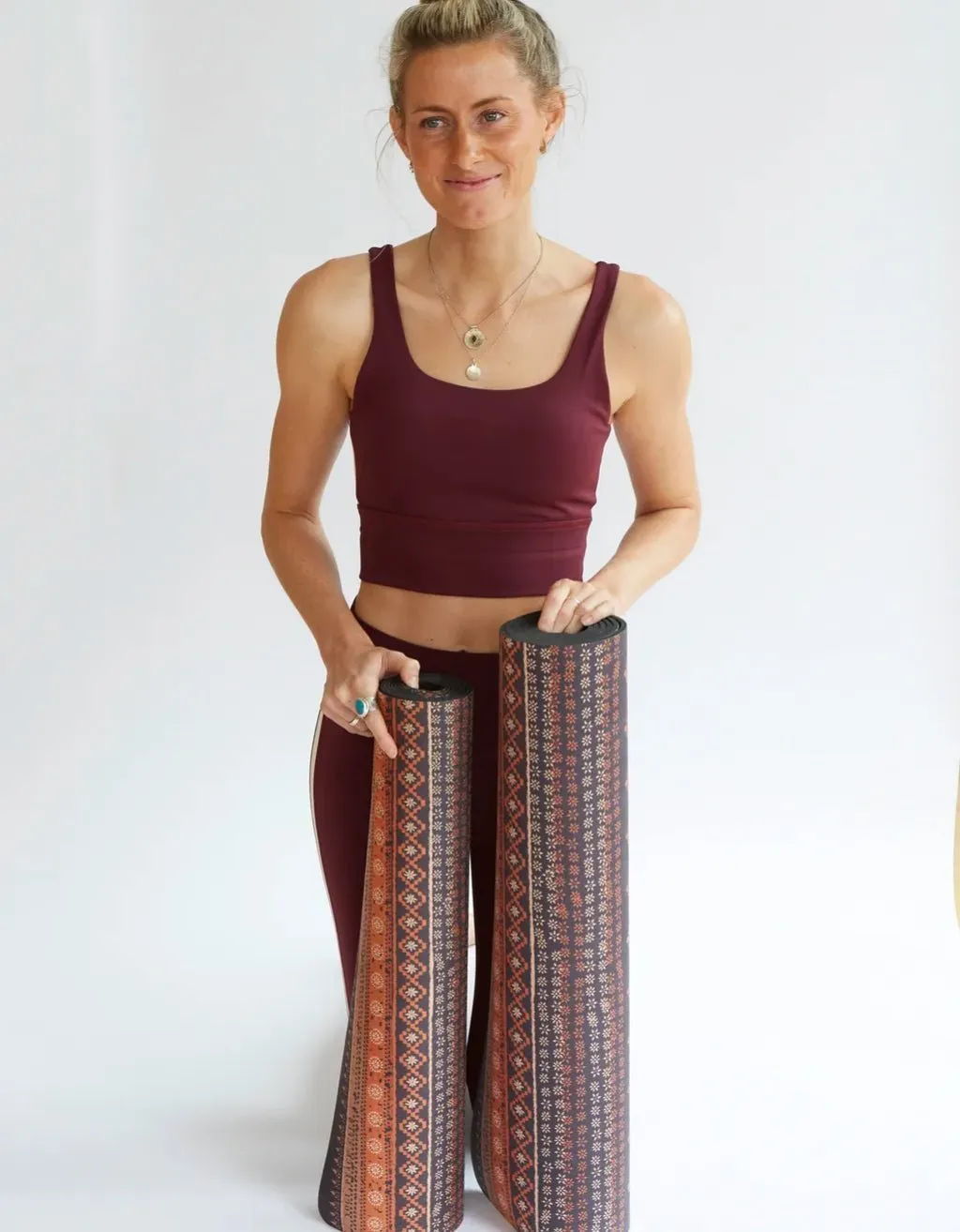 6 mm XL Eco Nomad Yoga Mat   Strap
