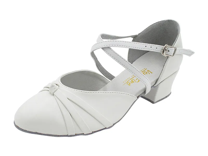 6836 White Leather