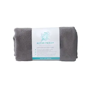 Active Paisley - Toalla de yoga (microfibra, antideslizante, 72.0 x 24.0 in)