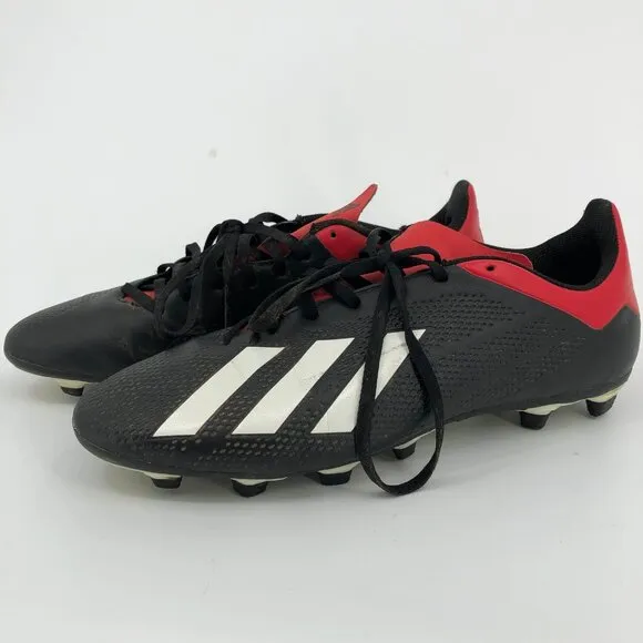 adidas Black Red Athletic Cleats | Versatile Seasonal Wear