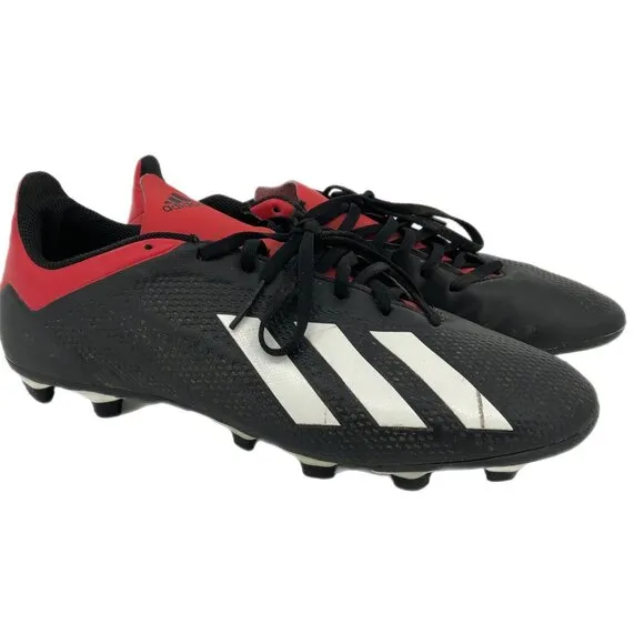 adidas Black Red Athletic Cleats | Versatile Seasonal Wear