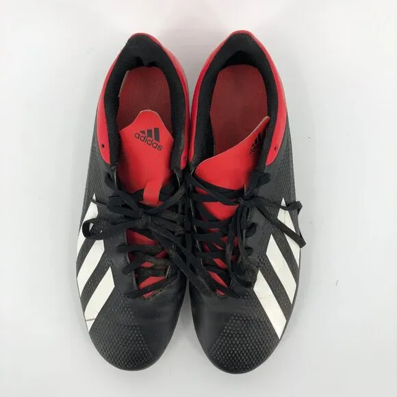 adidas Black Red Athletic Cleats | Versatile Seasonal Wear