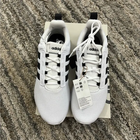 Adidas Men Cloudfoam Running Shoes Sz 9 1/2 | Adidas Racer TR21 Men Sneakers 9.5