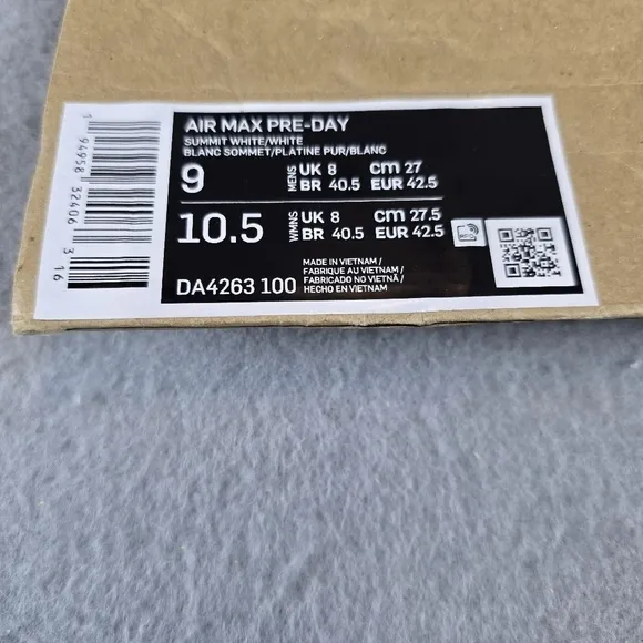 Air Max Pre-Day Nike men's 9 shoes sneakers