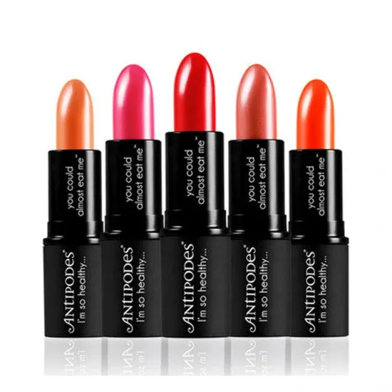 Antipodes Natural Organic Plant Maternity Lipstick Long lasting moisturizing without bleaching 4g #1-#13  dusky sunset