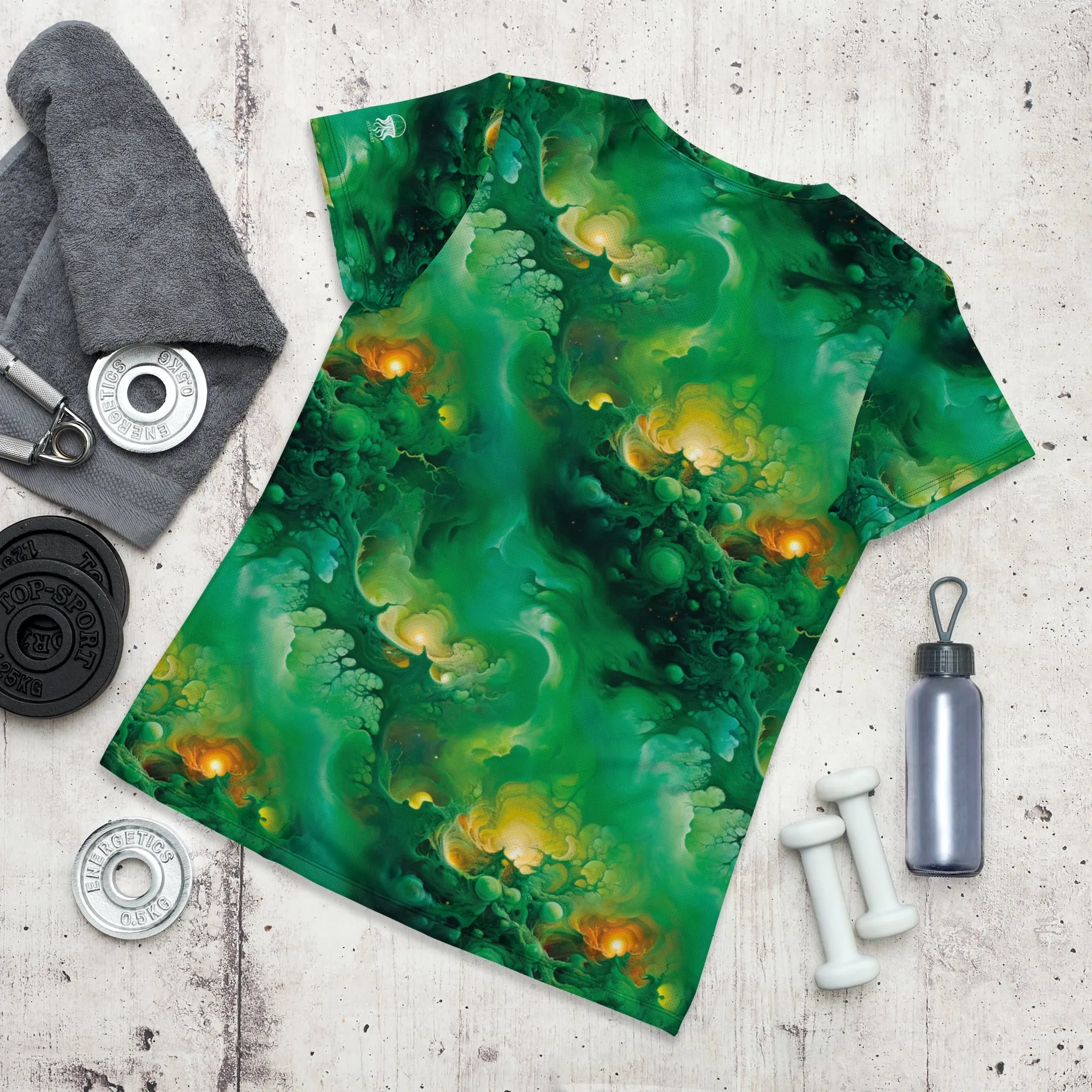 Athletic T-shirt - Viridian Shroud