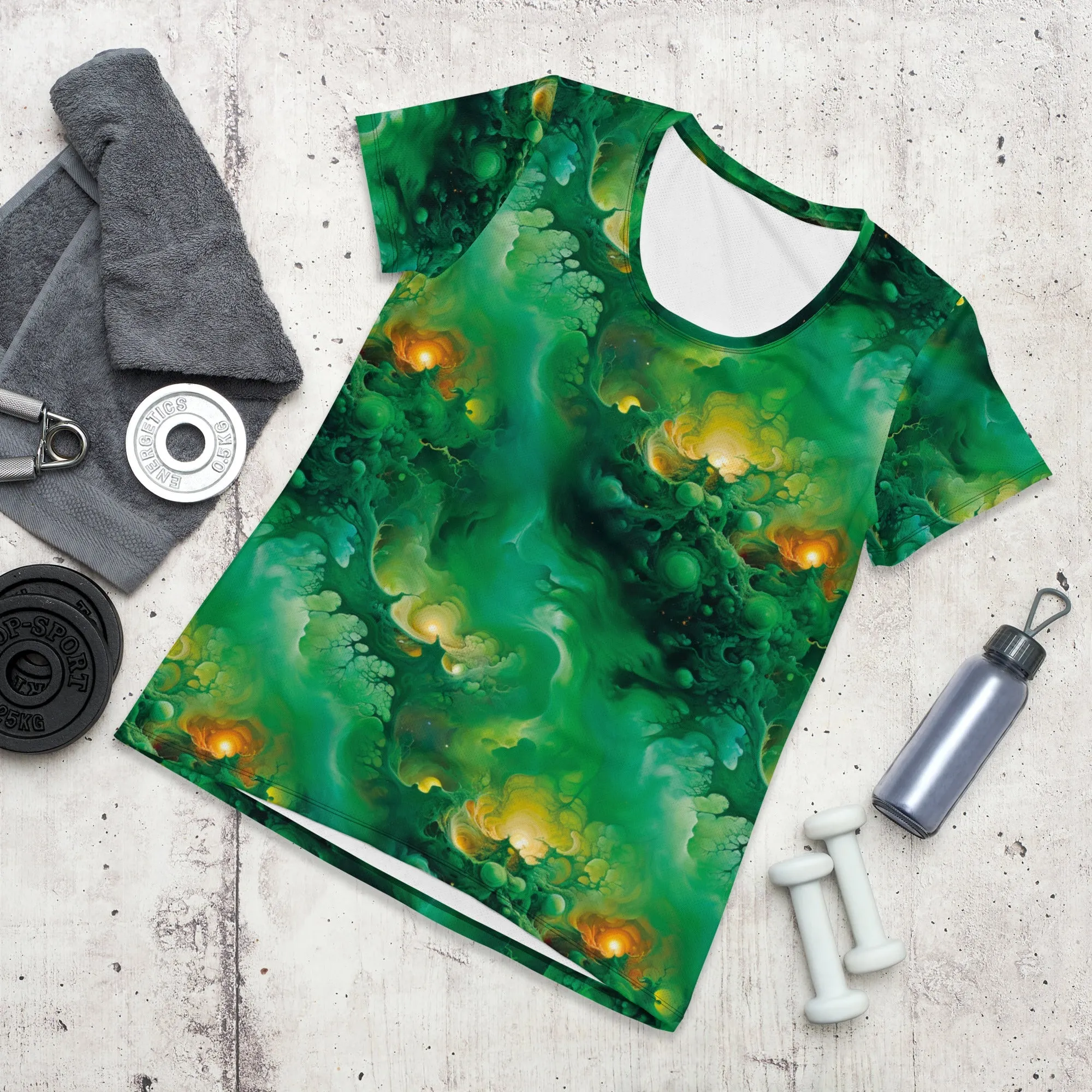 Athletic T-shirt - Viridian Shroud