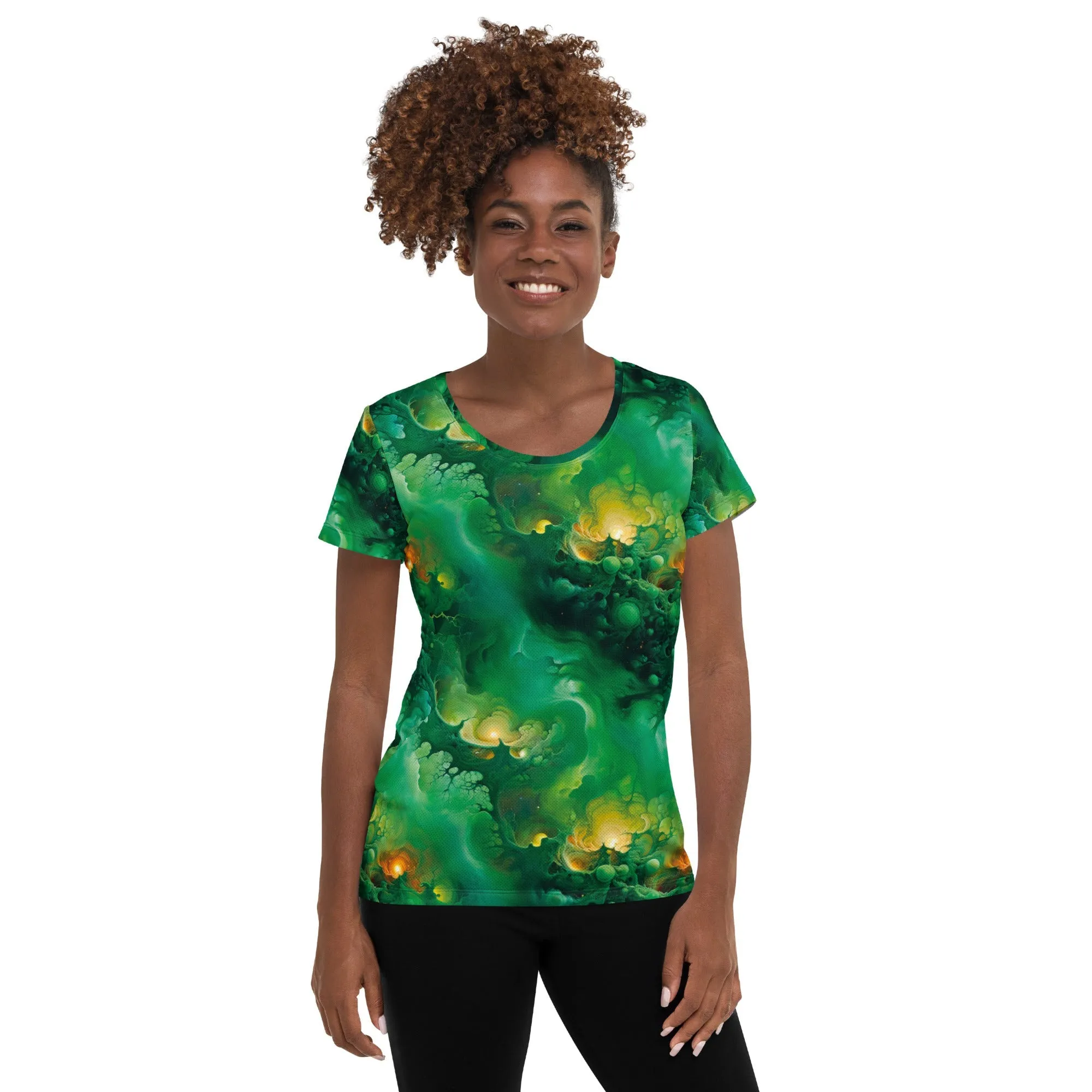 Athletic T-shirt - Viridian Shroud