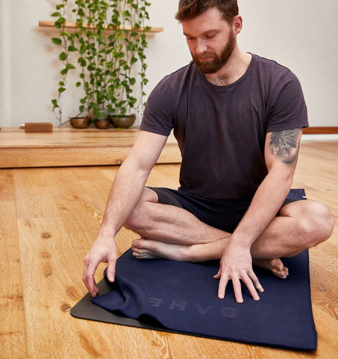 BAHE Yoga Mat Towel - Moonlight
