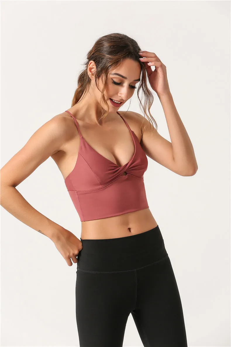 Beauty Back Yoga Fitness Vest – Slim Fit, Breathable, and Perfect for Workouts