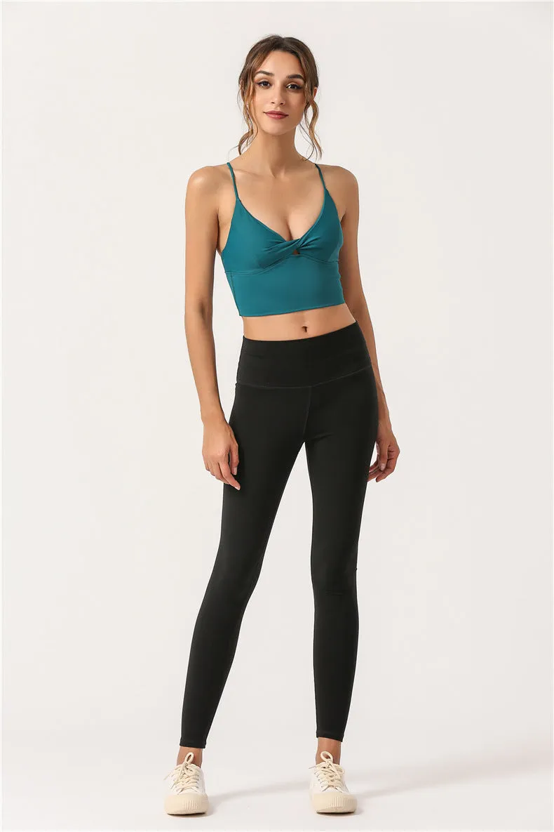 Beauty Back Yoga Fitness Vest – Slim Fit, Breathable, and Perfect for Workouts