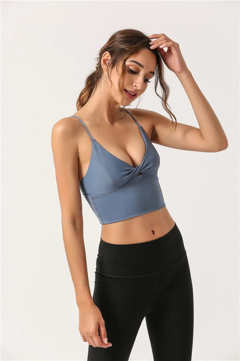 Beauty Back Yoga Fitness Vest – Slim Fit, Breathable, and Perfect for Workouts