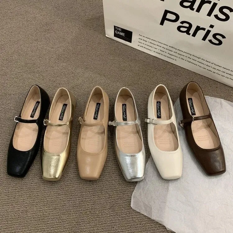 Bella Ballerina Buckle Shoes