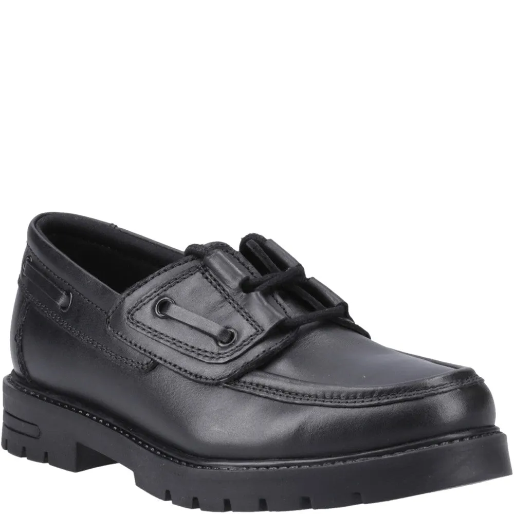 Black Lucy Junior School Shoes