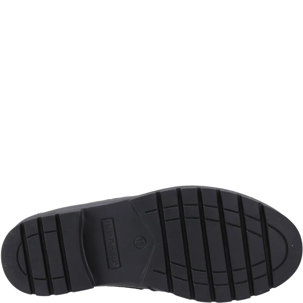 Black Lucy Junior School Shoes