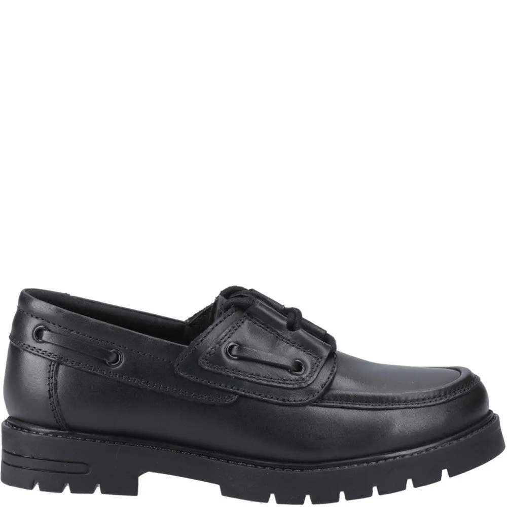 Black Lucy Junior School Shoes