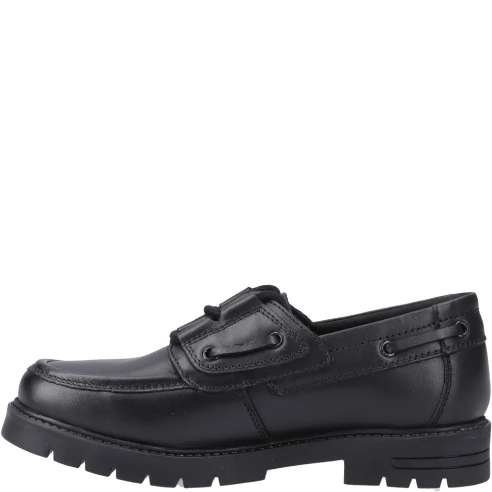 Black Lucy Junior School Shoes