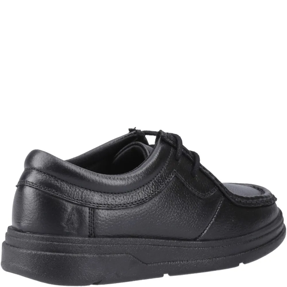Black Ronan Junior School Shoes