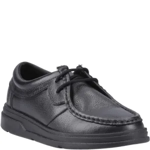 Black Ronan Junior School Shoes