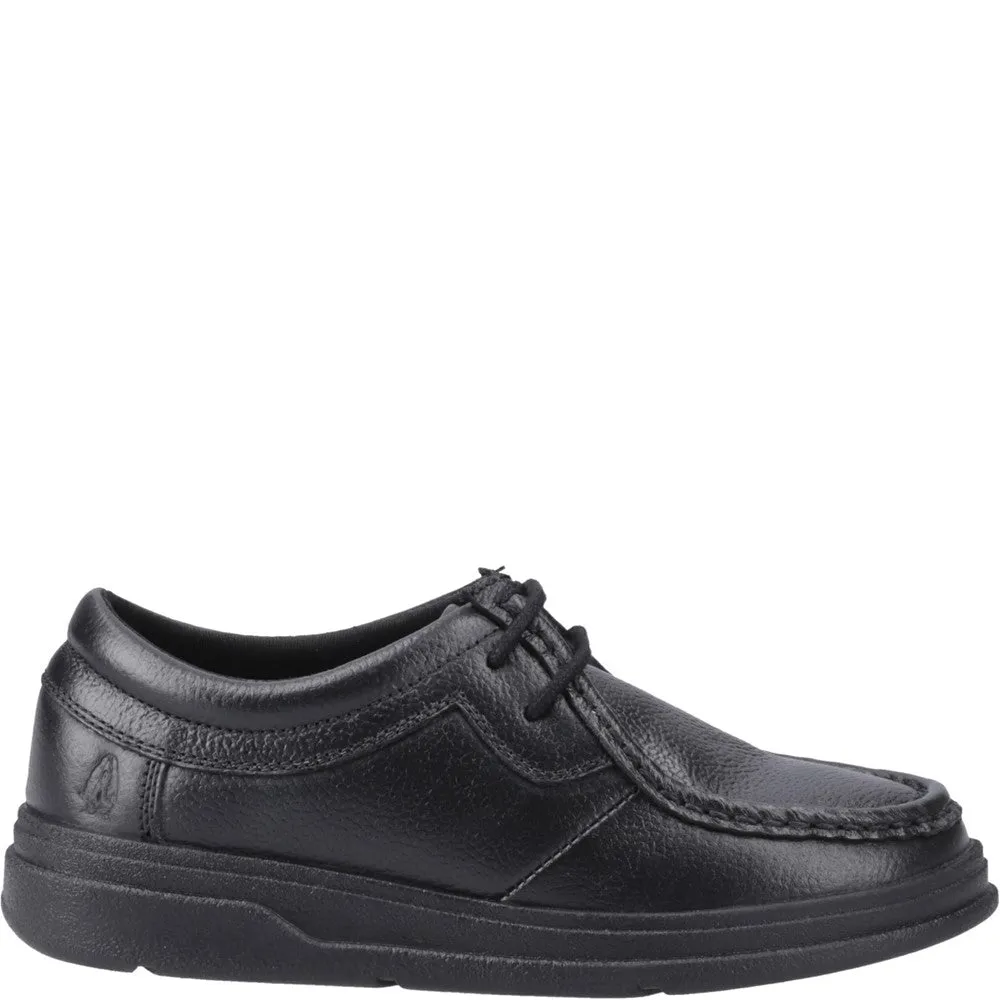 Black Ronan Junior School Shoes