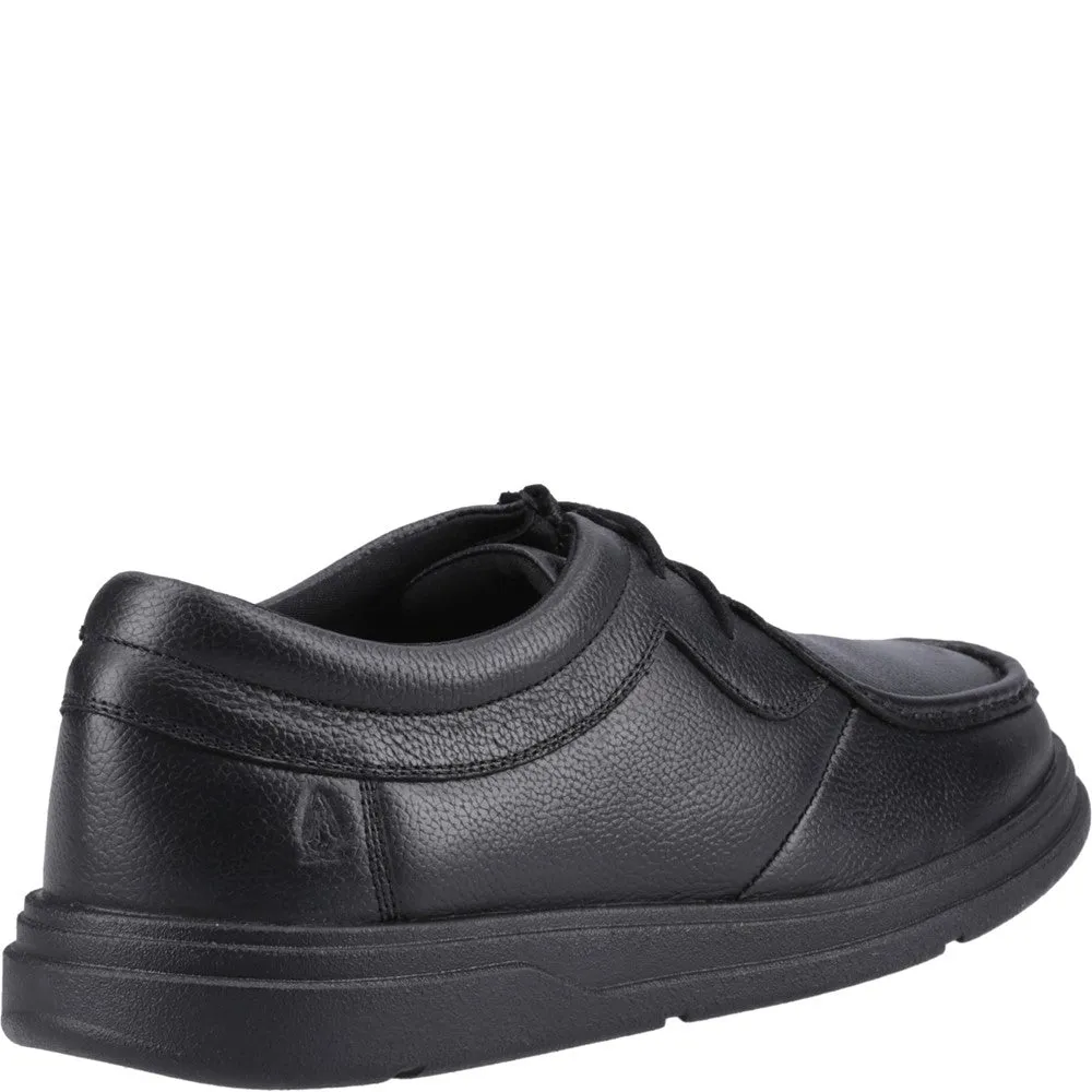 Black Ronan Senior School Shoes