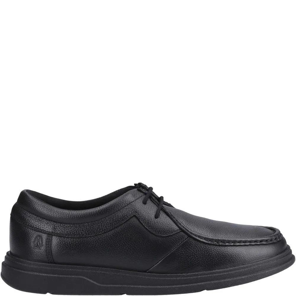 Black Ronan Senior School Shoes