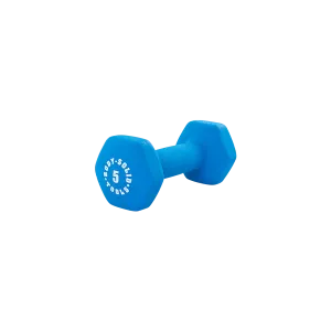 Bodysolid Blue 5lb Neoprene Dumbbell