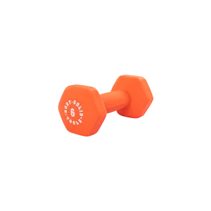 Bodysolid Red 6lb Neoprene Dumbbell