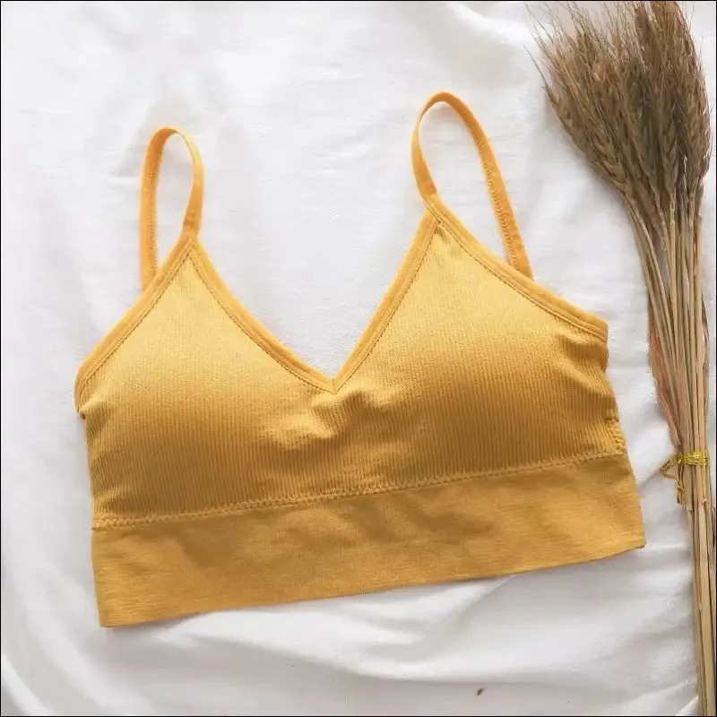 Breathable sports bra anti-sweat fitness top seamless yoga bra shockproof crop top women push up