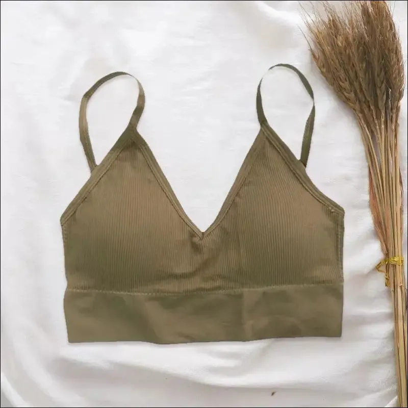 Breathable sports bra anti-sweat fitness top seamless yoga bra shockproof crop top women push up