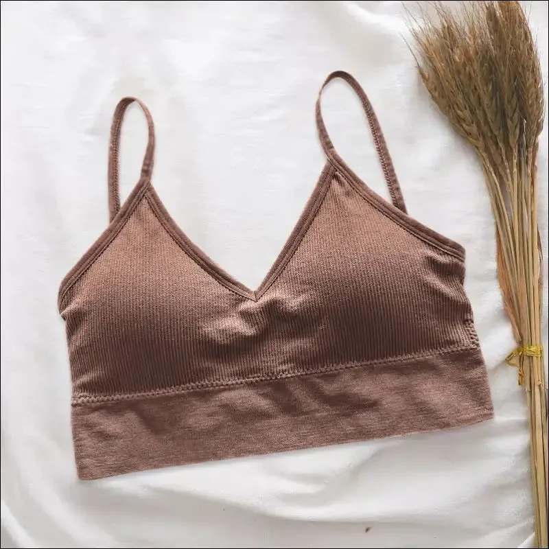 Breathable sports bra anti-sweat fitness top seamless yoga bra shockproof crop top women push up