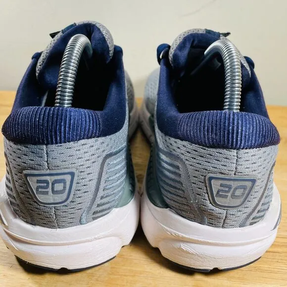 Brooks Beast 20 Mens Size‎ 8.5 W 10 Shoes Gray Blue Athletic Running Sneakers