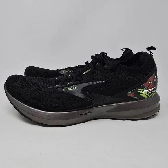 Brooks Levitate 3 Men's Size 9.5 Getaway Limited Edition Athletic Shoes Floral‎