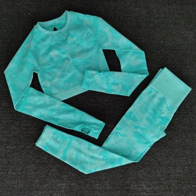 CAMO Yoga Set